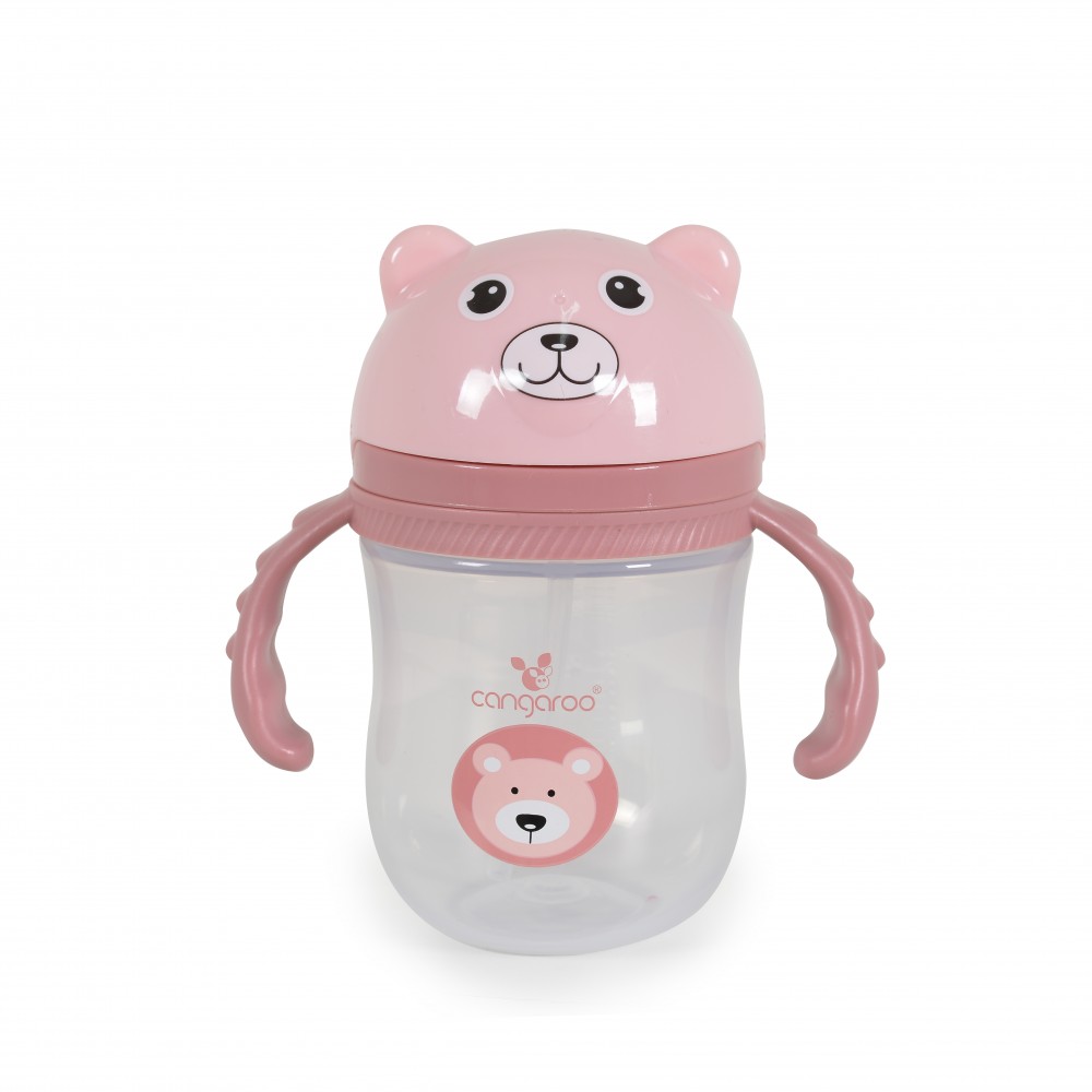 Εκπαιδευτικό κύπελλο 240ml, Cangaroo Berry Pink C0586