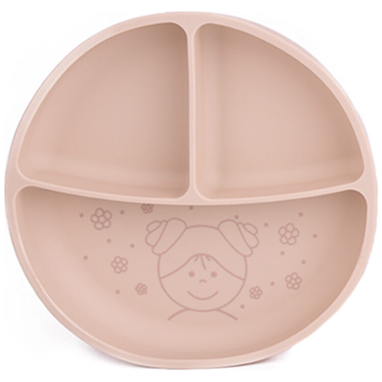 Πιάτο σιλικόνης Doll Beige 097009