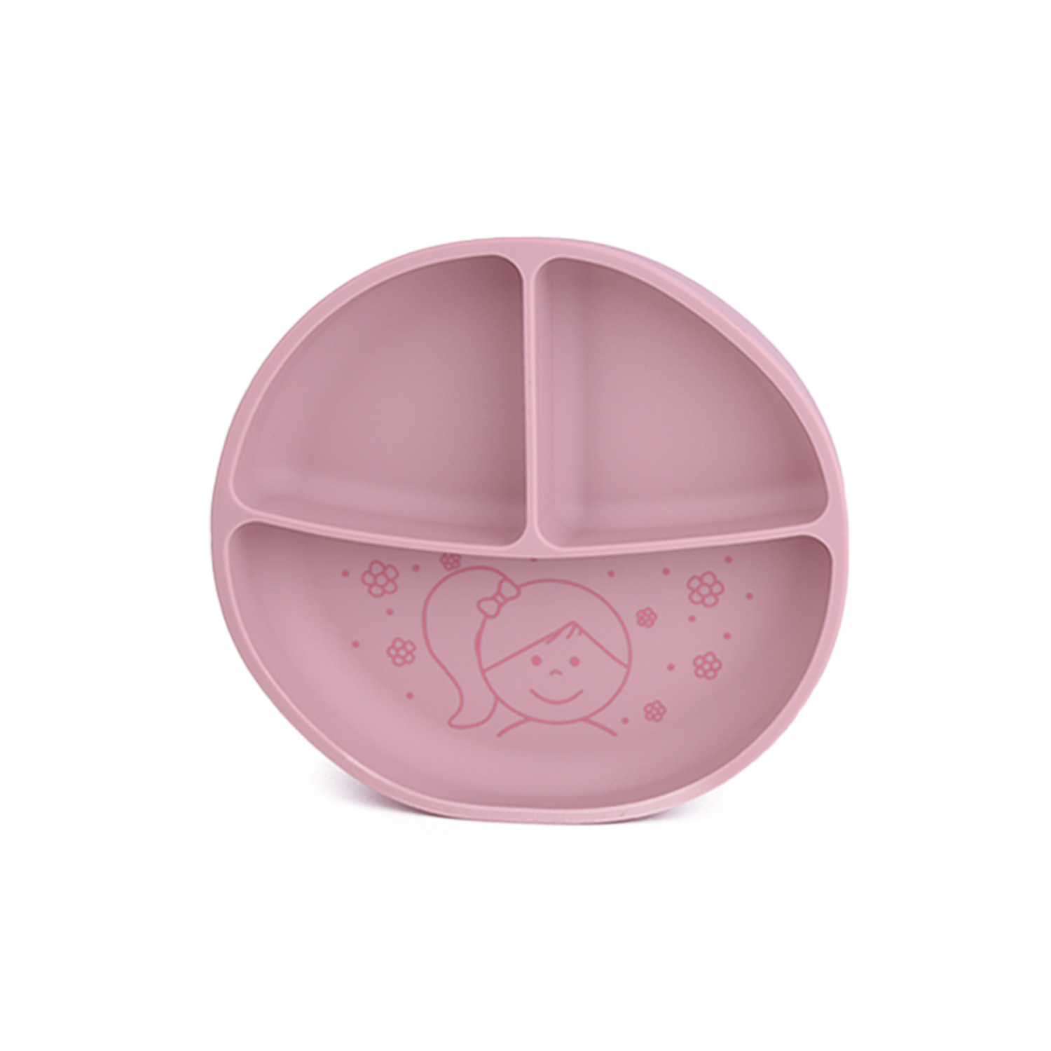 Πιάτο σιλικόνης Doll Pink 097068