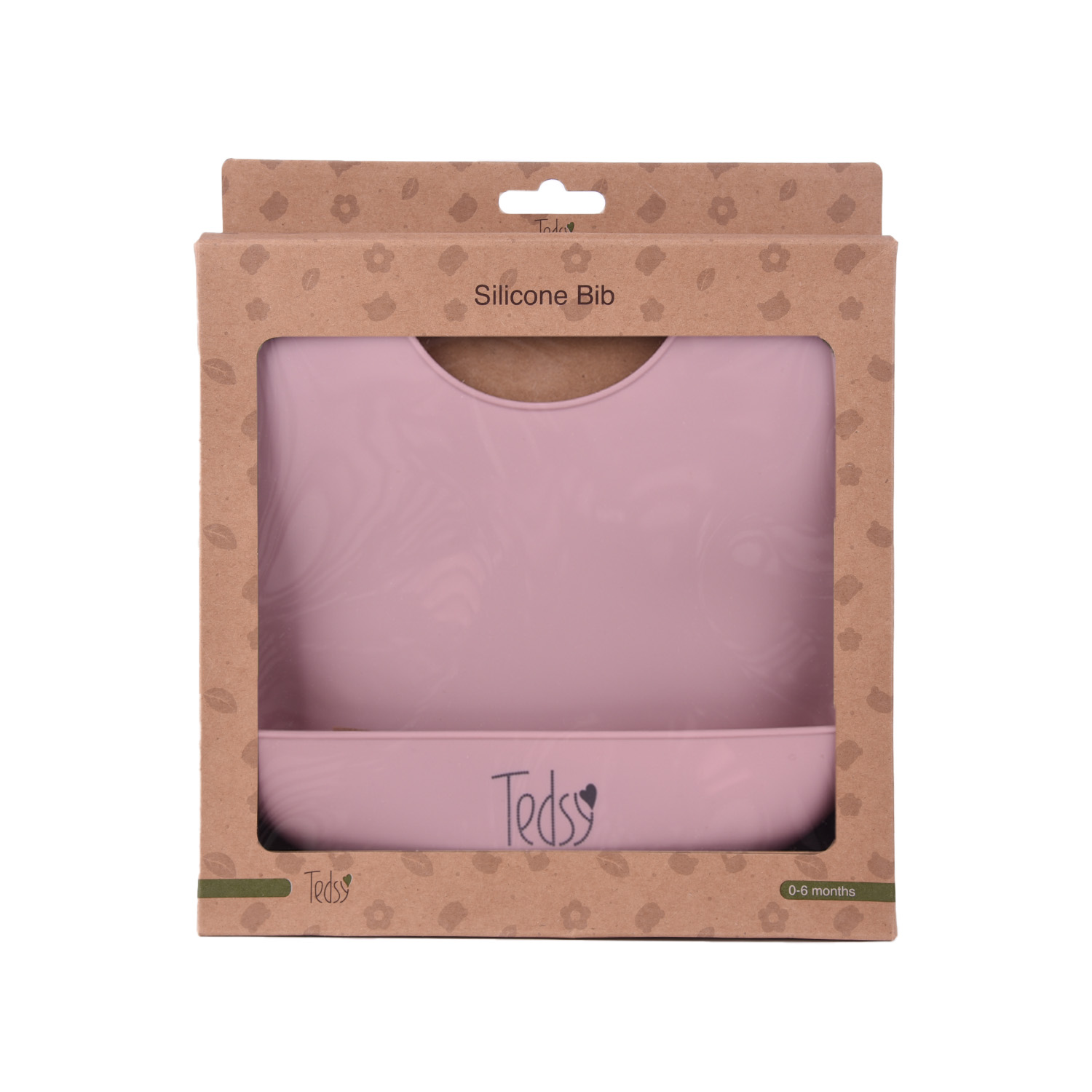 Σαλιάρα σιλικόνης Pink 097067 - Image 2