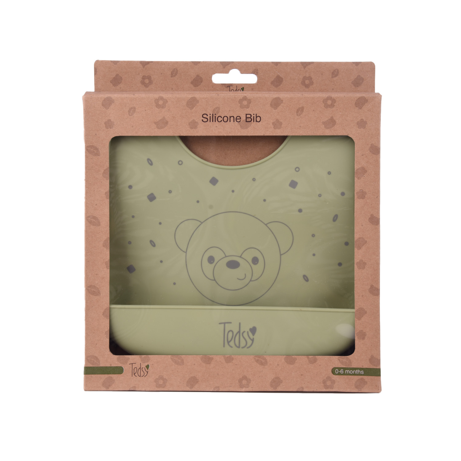 Σαλιάρα σιλικόνης Panda Green 097098 - Image 2