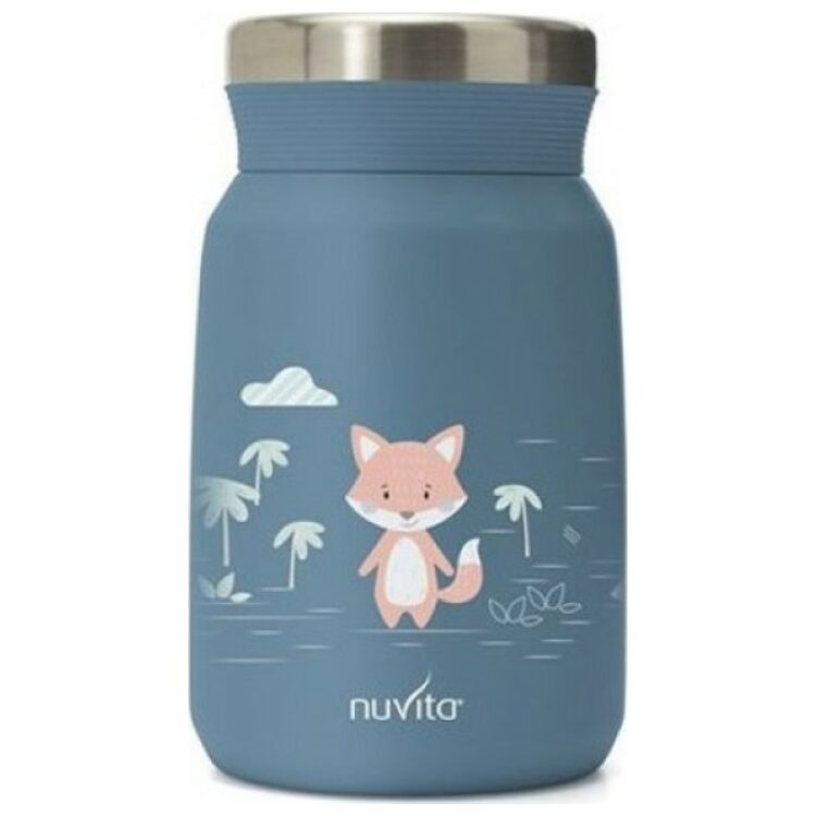 Θερμός φαγητού Nuvita 500ml blue