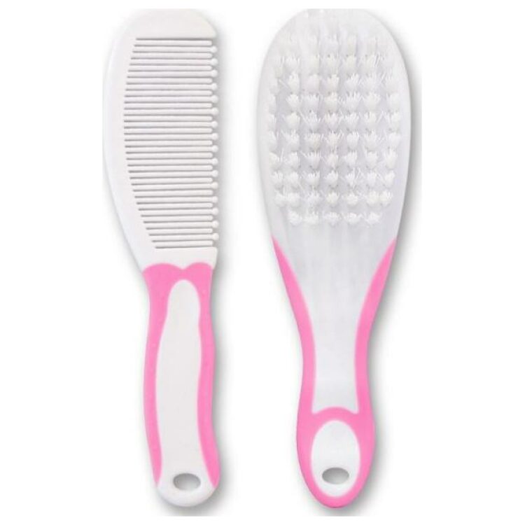 Σετ Βούρτσα και Χτένα Lorelli Pink 10240230002