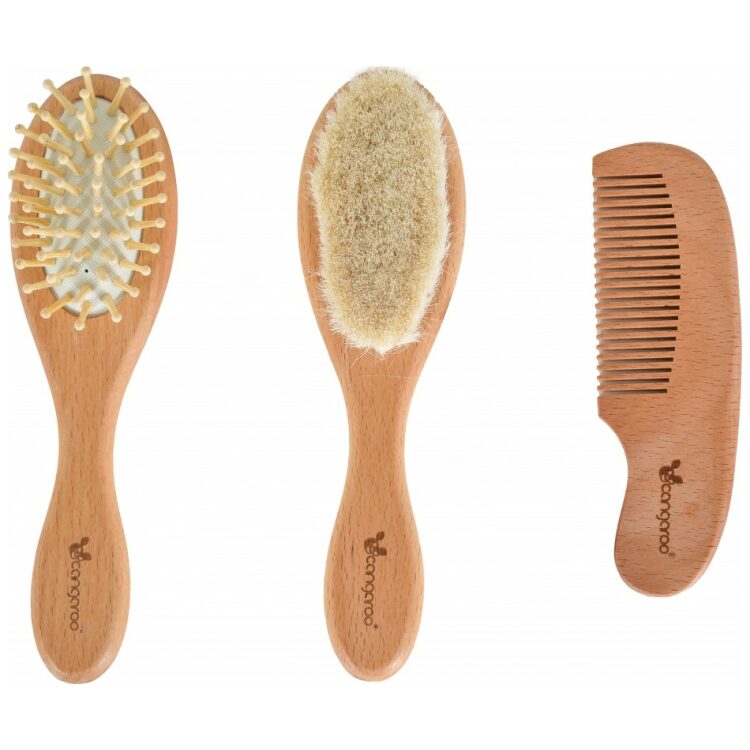 Ξύλινο βρεφικό σετ περιποίησης Cangaroo SWT202