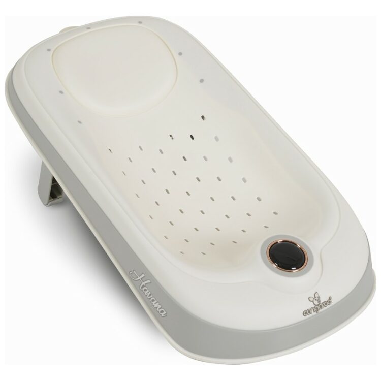 Αντιολισθητική βάση μπάνιου με θερμόμετρο, Cangaroo Havana White