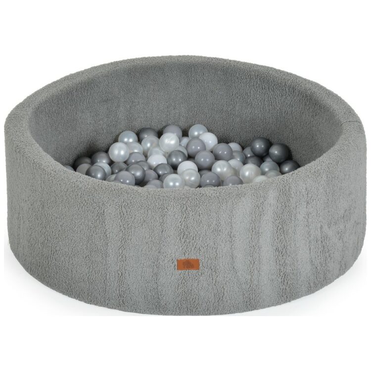Μαλακή πισίνα με 200 μπάλες Moni Boucle Grey