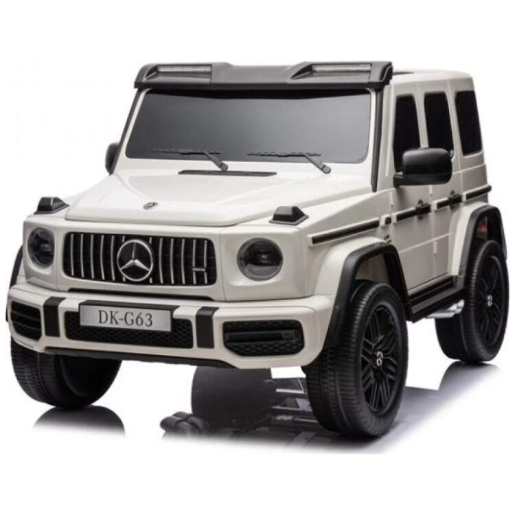 Ηλεκτροκίνητο παιδικό αυτοκίνητο Mercedes AMG G63 24V Διθέσιο Licensed original M-002603 Λευκό