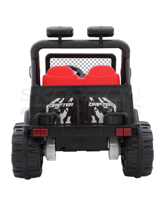 Ηλεκτροκίνητο παιδικό αυτοκίνητο Skorpion JEEP Wrangler 12V Μαύρο - 5247061M - Image 6