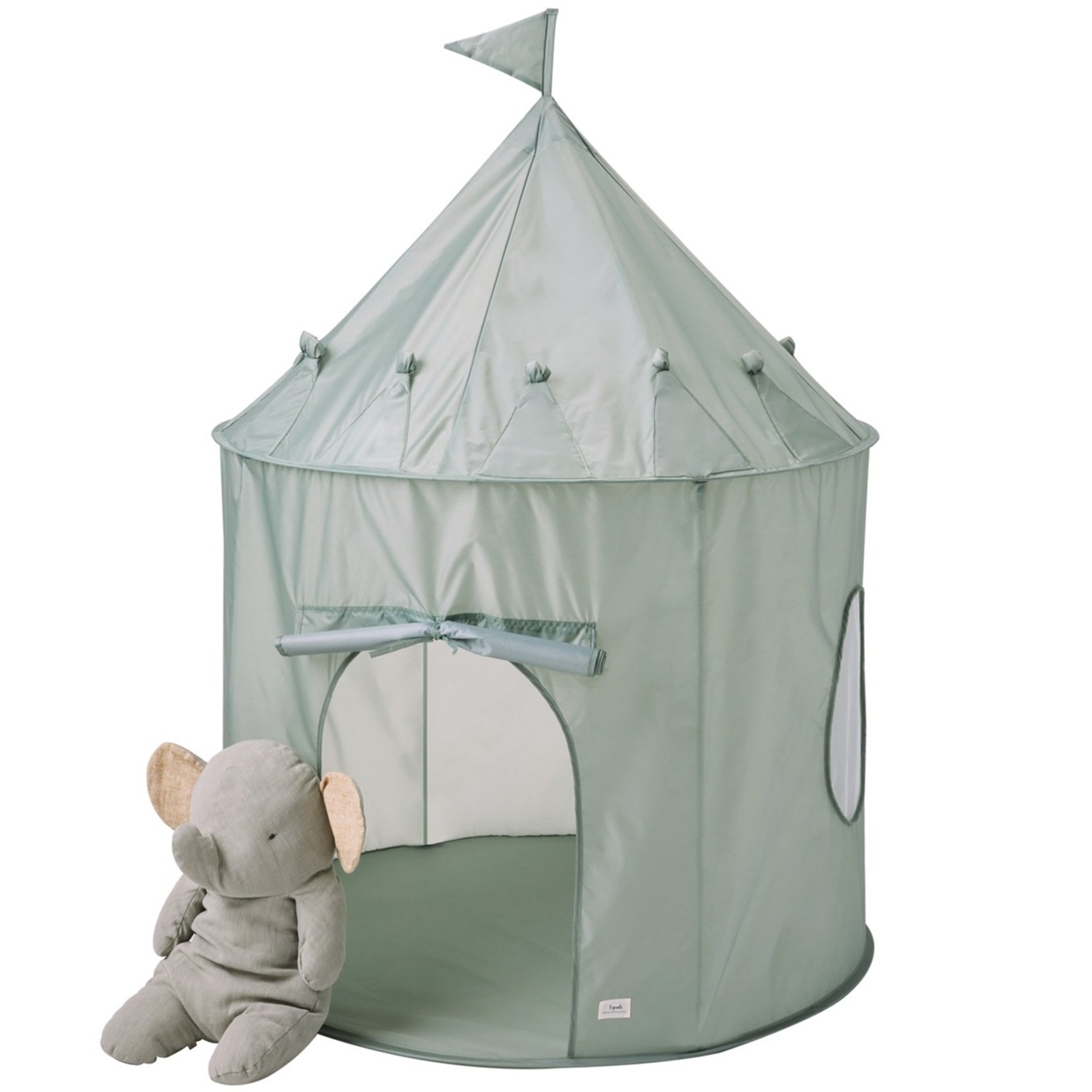 Παιδική σκηνή από ανακυκλωμένο ύφασμα 3Sprouts, Green 0317-ITNSGN - Image 4