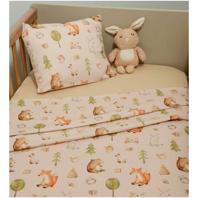 Σεντόνια κούνιας σετ 3 τεμ. Baby Oliver des. 428