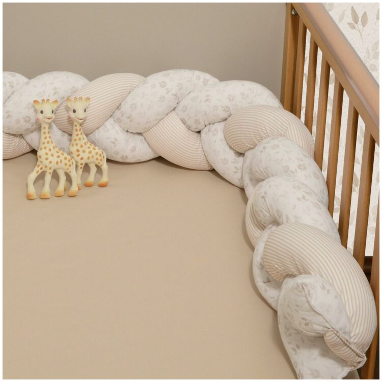 Πάντα πλεξούδα τριπλή βαμβακερή 20×200 Sophie La Girafe Des.506