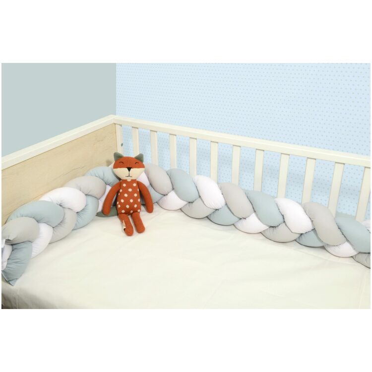 Πάντα πλεξούδα τριπλή βαμβακερή 20×200 Baby Oliver des.3135