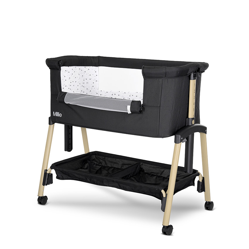 Λίκνο Lorelli Millie Black Wooden effect 10080732601 - Image 3