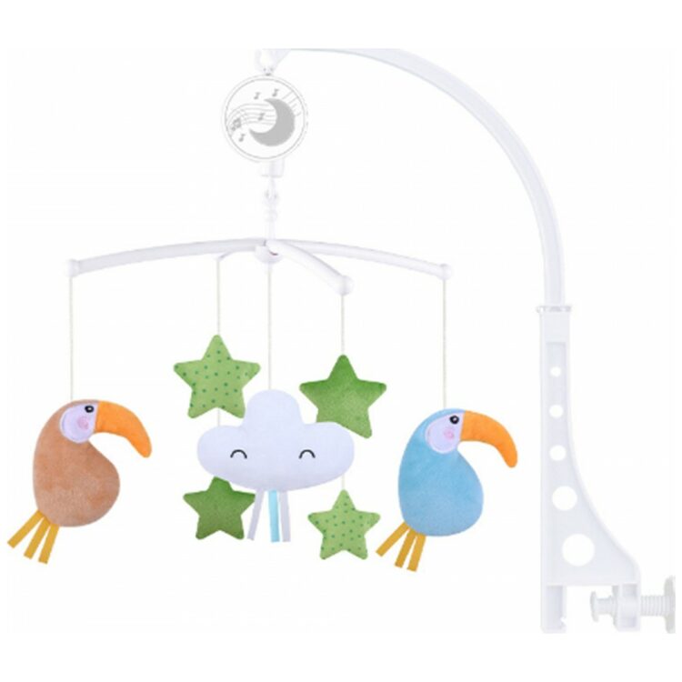 Μουσικό περιστρεφόμενο παιχνίδι κρεβατιού Cangaroo Dreamy Green TT804