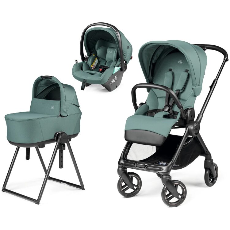 Πολυκαρότσι Peg Perego Switch 3 in 1 με κάθισμα Primo Viaggio Lounge, Jade