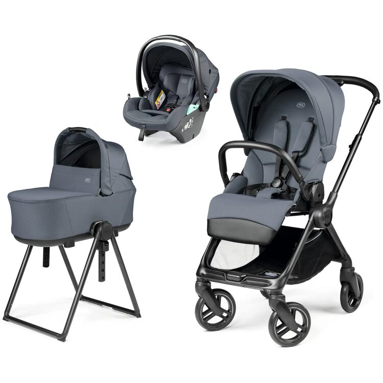 Πολυκαρότσι Peg Perego Switch 3 in 1 με κάθισμα Primo Viaggio Lounge, Nordic Blue