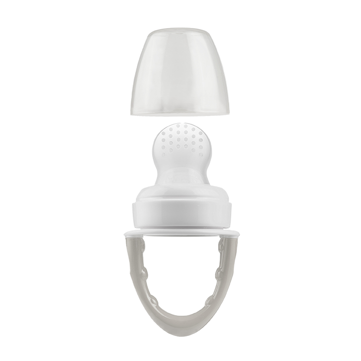 Dr. Brown's Τροφοδότης σιλικόνης "Fresh Firsts" Γκρι TF 007 - Image 2