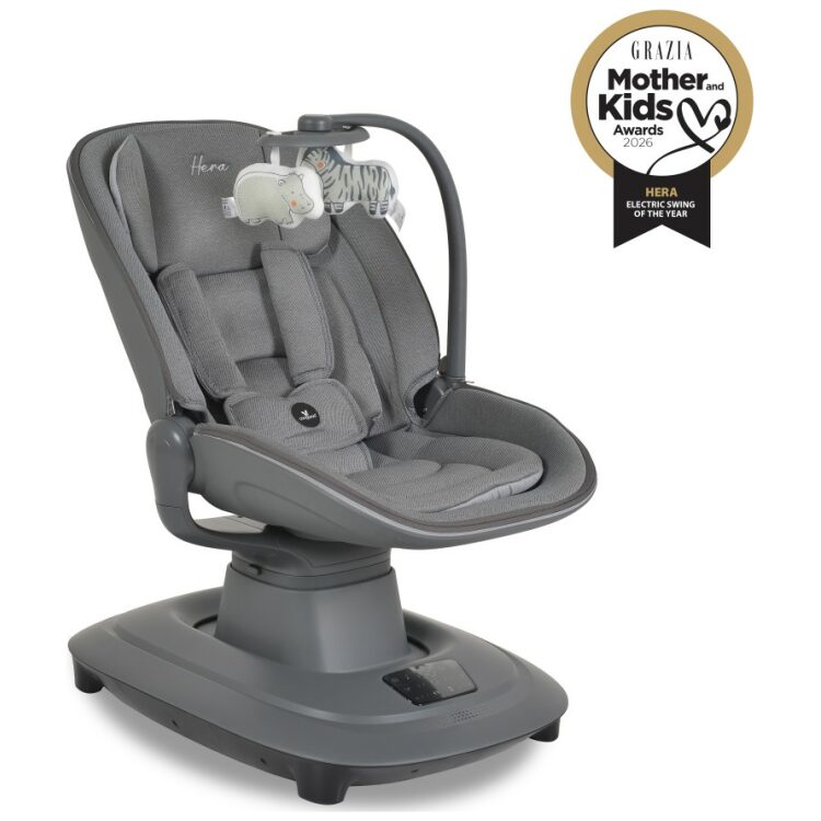 Ηλεκτρικό ρηλάξ κούνια Cangaroo Hera Dark Grey