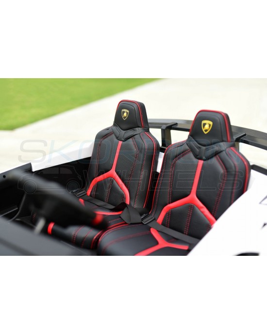 Παιδικό Αυτοκίνητο Skorpion Lamborghini Aventador SV Original 24V Λευκό - Image 7