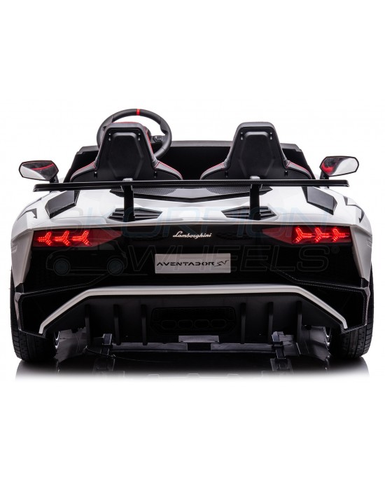 Παιδικό Αυτοκίνητο Skorpion Lamborghini Aventador SV Original 24V Λευκό - Image 4
