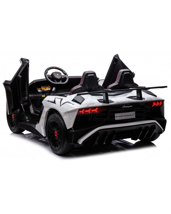 Παιδικό Αυτοκίνητο Skorpion Lamborghini Aventador SV Original 24V Λευκό - Image 6