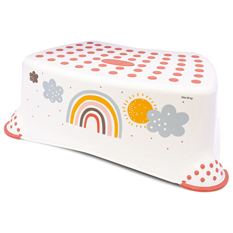 Σκαλοπάτι τουαλέτας Lorelli Rainbow White New 10130380093