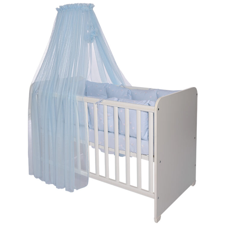 Κουνουπιέρα Lorelli Pom Pom Blue 480x160cm 20051290002