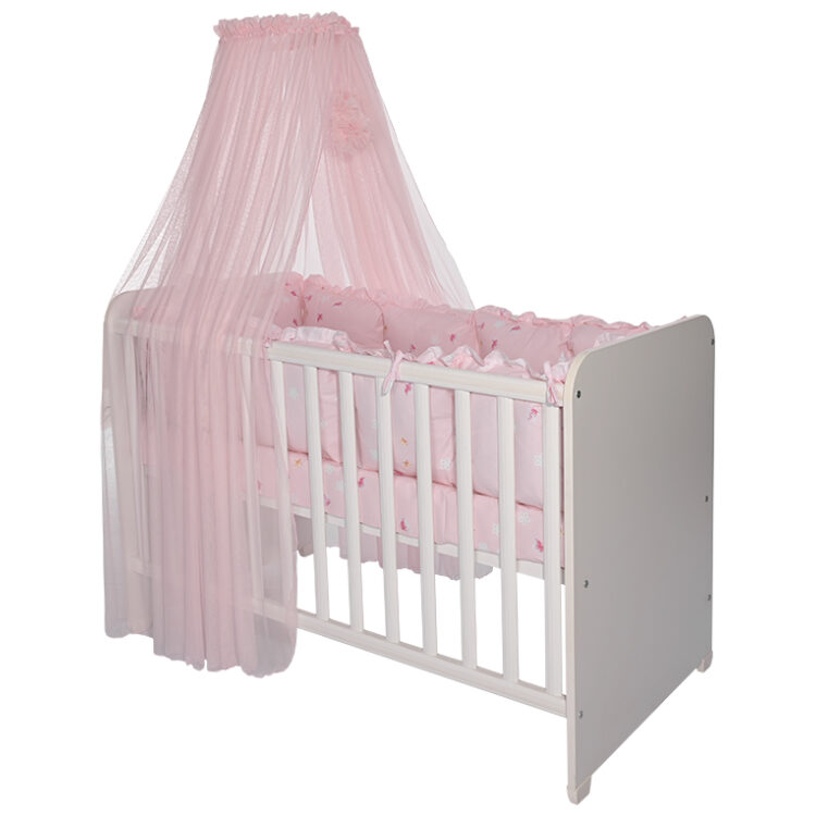 Κουνουπιέρα Lorelli Pom Pom Pink 480x160cm 20051290003