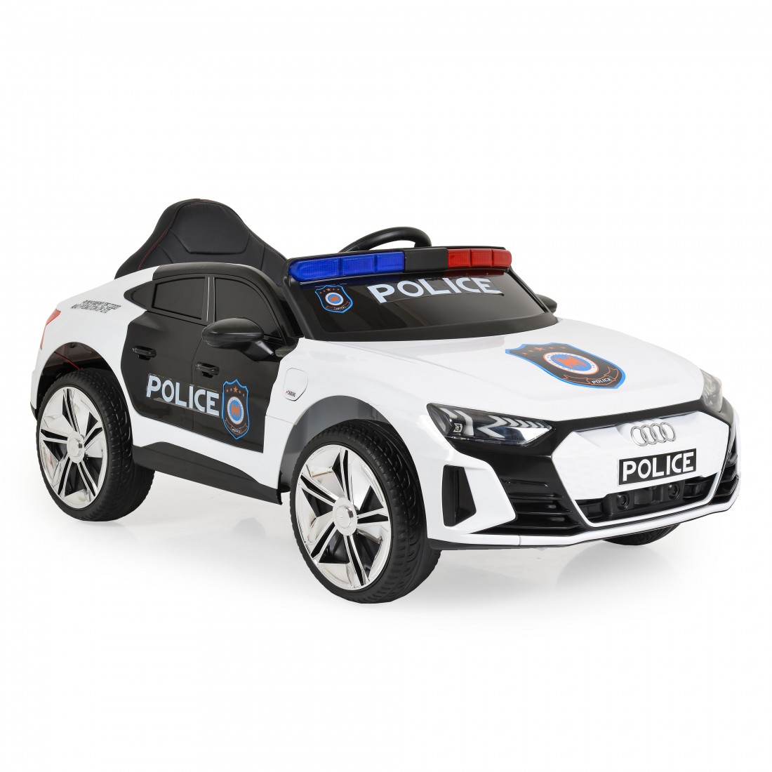 Παιδικό αυτοκίνητο Audi RS e-tron 717 white Police