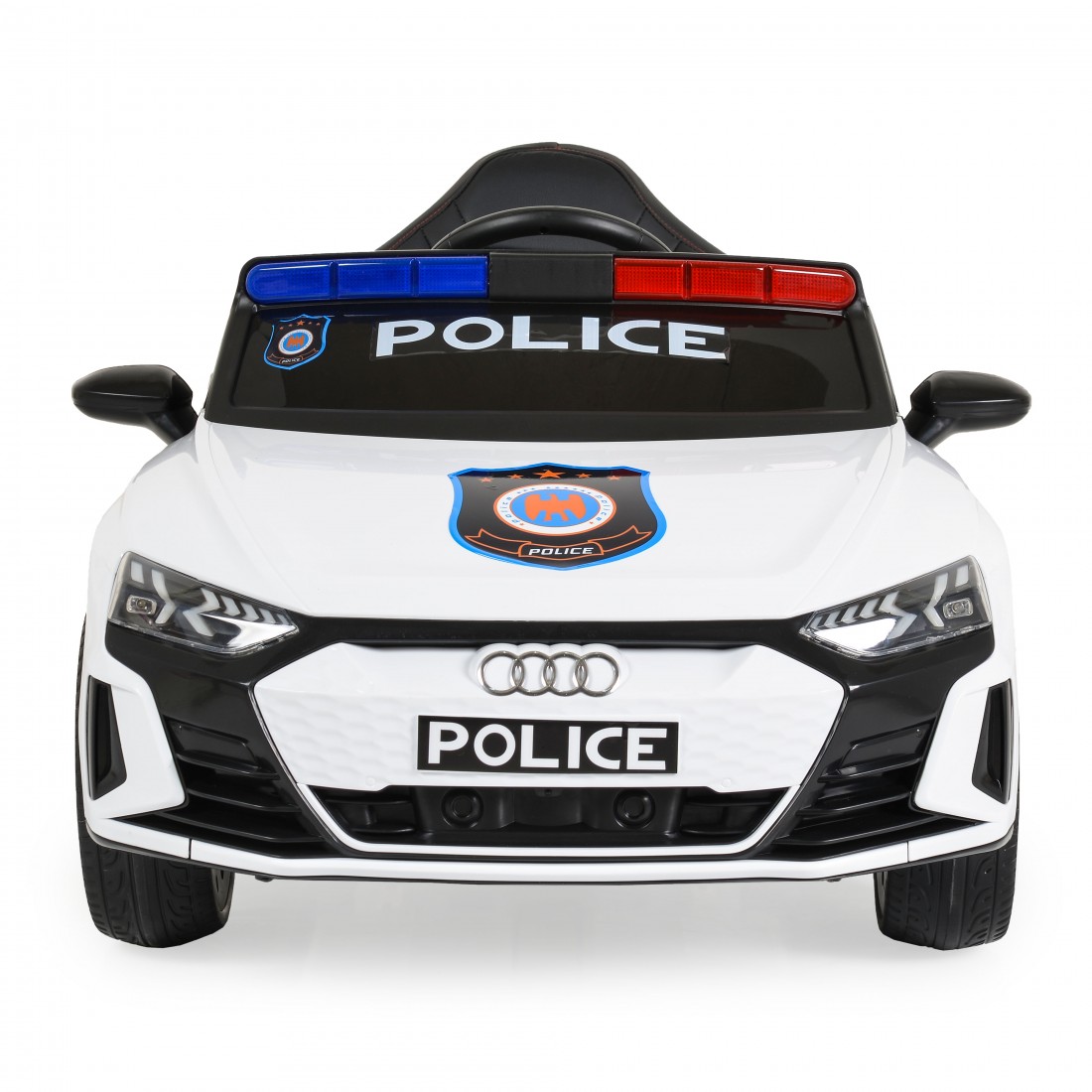 Παιδικό αυτοκίνητο Audi RS e-tron 717 white Police - Image 2