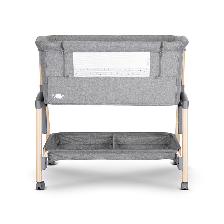 Λίκνο Lorelli Millie Grey Wooden effect 10080732506 - Image 4