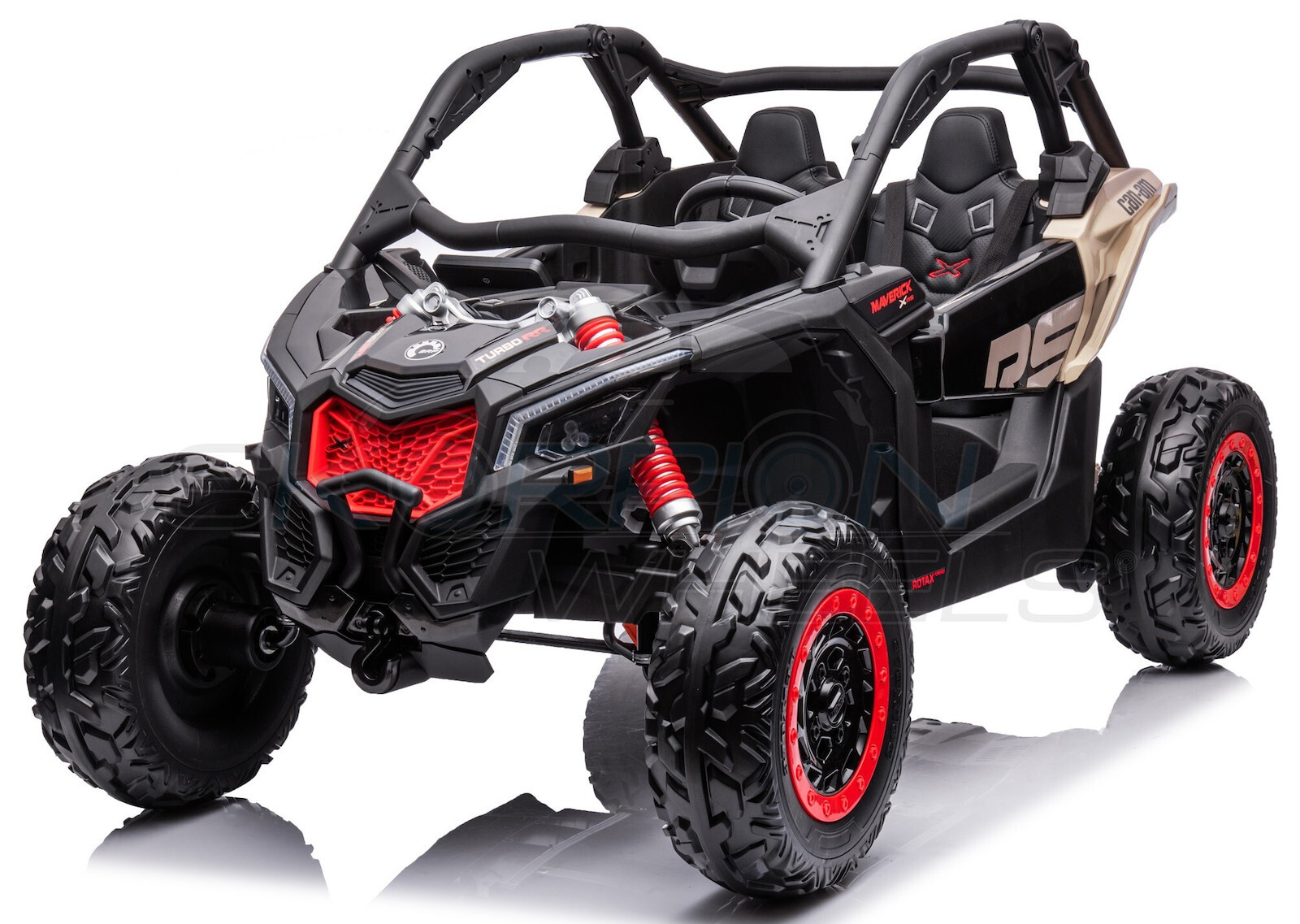 Ηλεκτροκίνητο παιδικό αυτοκίνητο Skorpion Can-Am Maverick X RC UTV 24V Μαύρο- 52480401