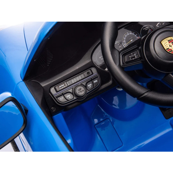 Διθέσιο ηλεκτροκίνητο Porsche 911 GH3 24v/7Ah Blue Color - Image 4