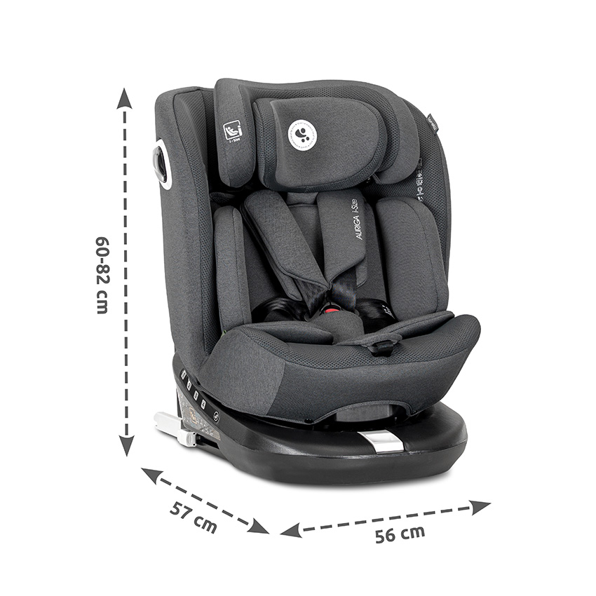 Κάθισμα αυτοκινήτου Lorelli Auriga i-Size 40-150cm Isofix 360 Grey 10072102604 - Image 10