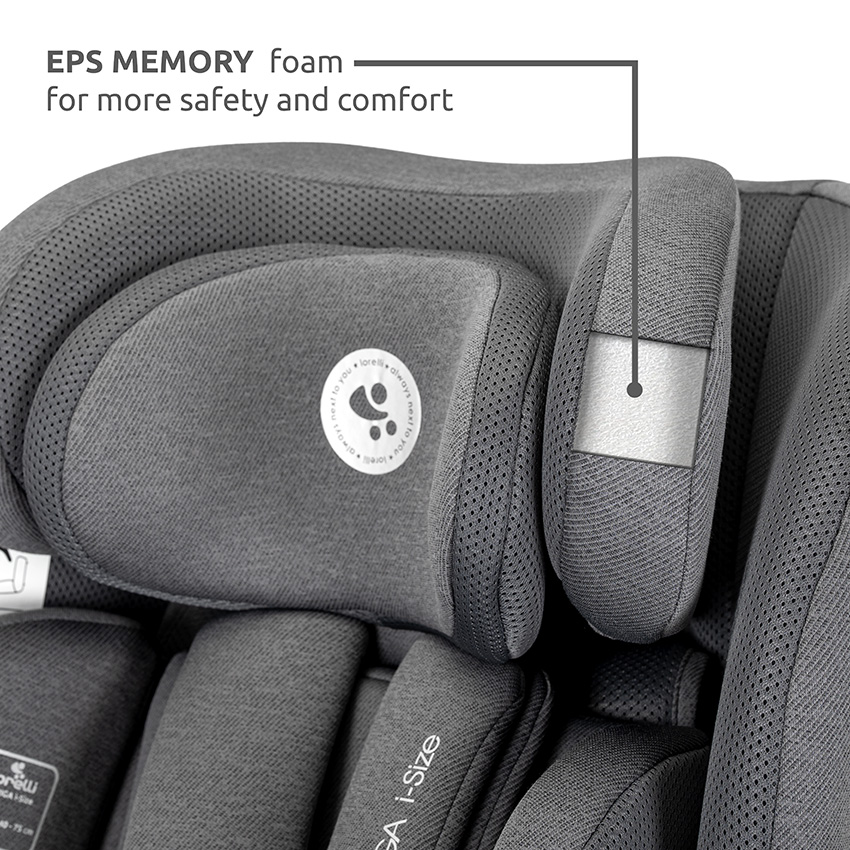 Κάθισμα αυτοκινήτου Lorelli Auriga i-Size 40-150cm Isofix 360 Grey 10072102604 - Image 15