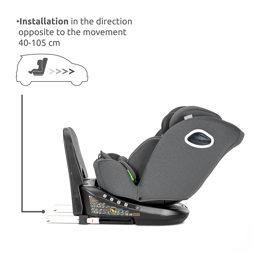 Κάθισμα αυτοκινήτου Lorelli Auriga i-Size 40-150cm Isofix 360 Grey 10072102604 - Image 14