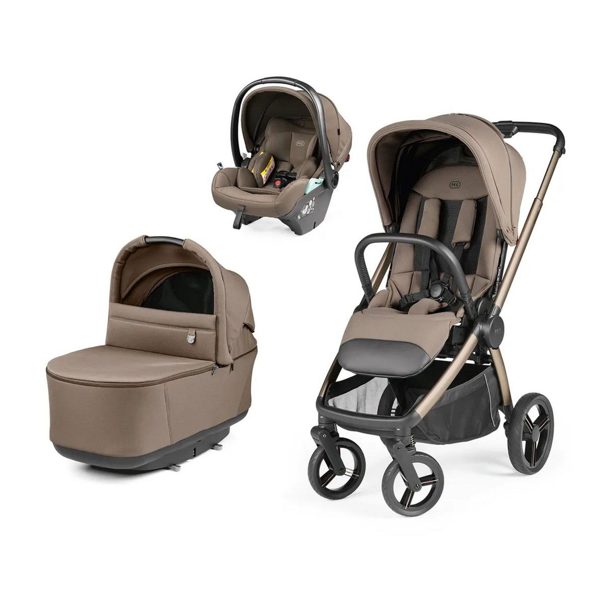 Πολυμορφικό καρότσι Peg Perego City Loop Pro, Pine Bark - Image 5