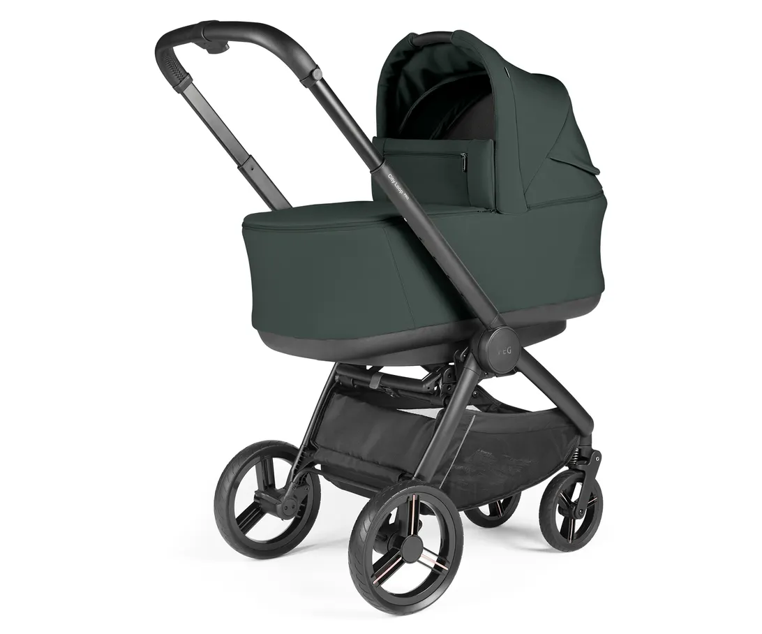 Πολυμορφικό καρότσι Peg Perego City Loop Pro 3 in1 με κάθισμα αυτοκινήτου Primo Viaggio Lounge, Metal - Image 2