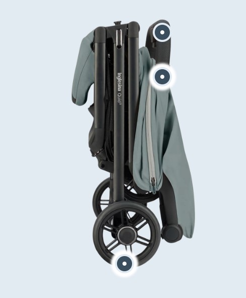 Καρότσι inglesina Quid³ Galaxy Grey - Image 2