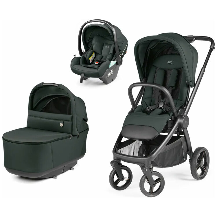 Πολυμορφικό καρότσι Peg Perego City Loop Pro 3 in1 με κάθισμα αυτοκινήτου Primo Viaggio Lounge, Metal