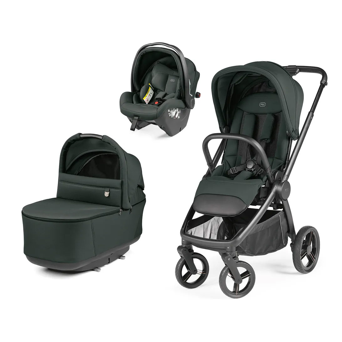 Πολυμορφικό καρότσι Peg Perego City Loop Pro 3 in1 με κάθισμα αυτοκινήτου Primo Viaggio SLK, Metal