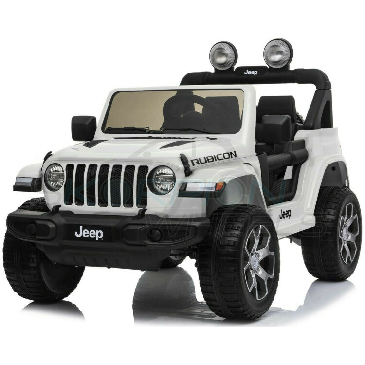 Ηλεκτροκίνητο παιδικό αυτοκίνητο Skorpion Jeep Wrangler Rubicon 12V Λευκό 5247052
