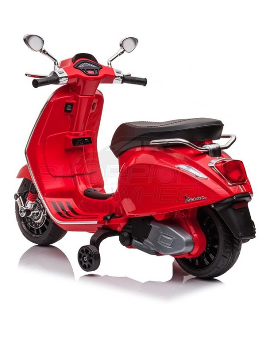 Ηλεκτροκίνητη παιδική μηχανή Skorpion 12V Vespa Sprint Racing 60s Original Κόκκινη 5245052 - Image 4
