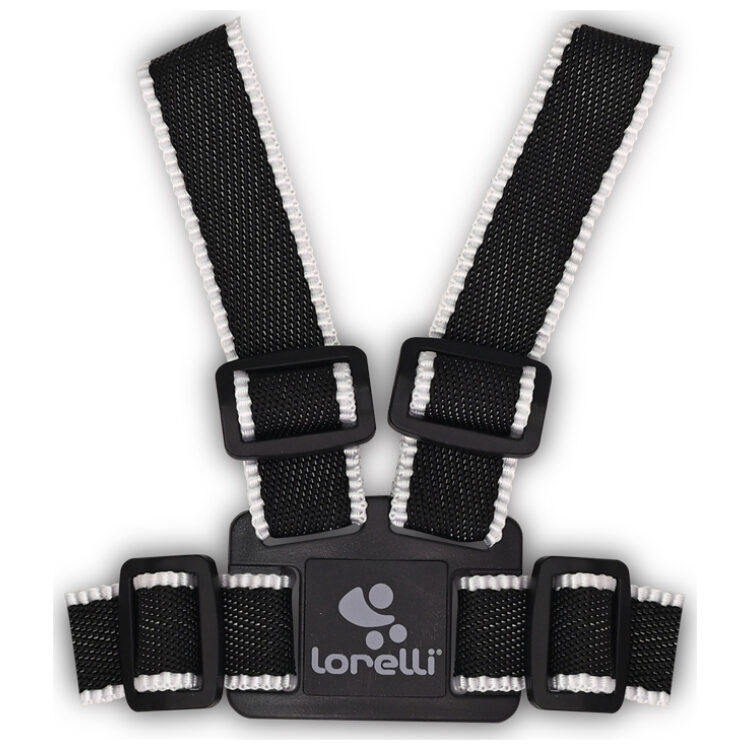 Ζώνες ασφαλείας για το βάδισμα του μωρού Lorelli Black&White 10010050002