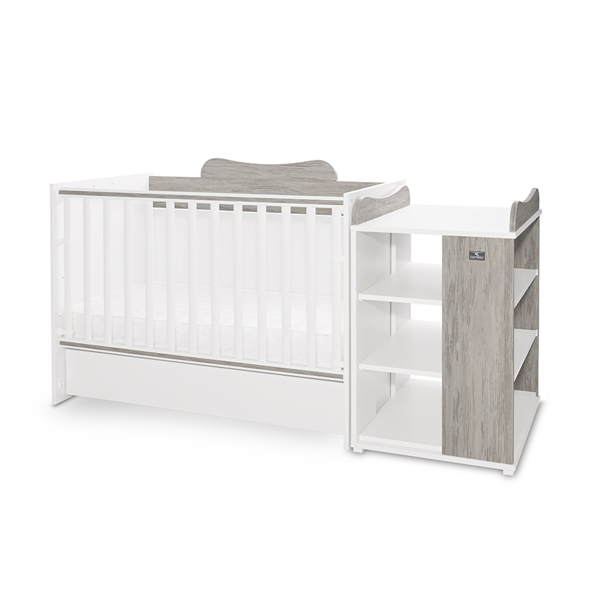 Κρεβάτι πολυμορφικό Lorelli Multi White+Artwood 10150570030A - Image 14