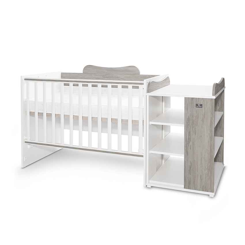 Κρεβάτι πολυμορφικό Lorelli Multi White+Artwood 10150570030A - Image 3