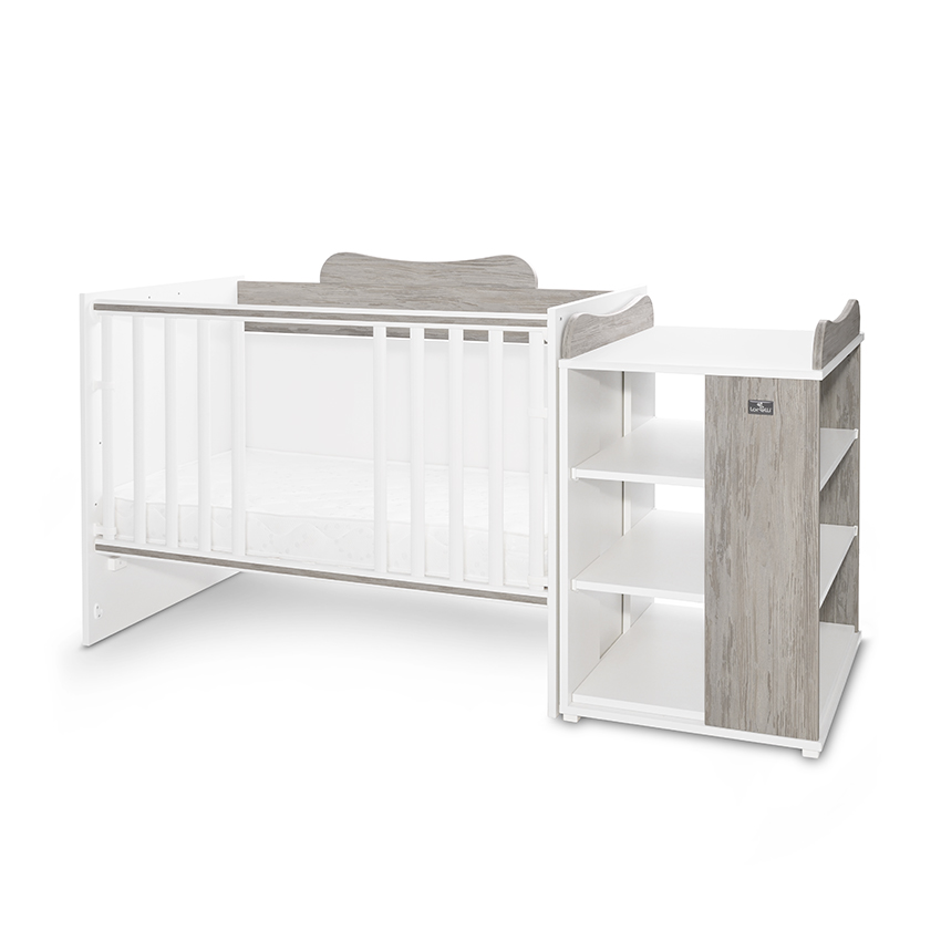 Κρεβάτι πολυμορφικό Lorelli Multi White+Artwood 10150570030A - Image 4