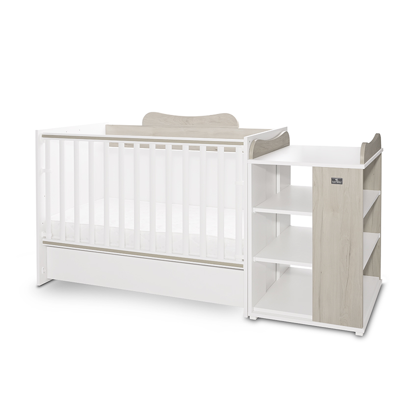 Κρεβάτι πολυμορφικό Lorelli Multi White+Light Oak 10150570036A - Image 13