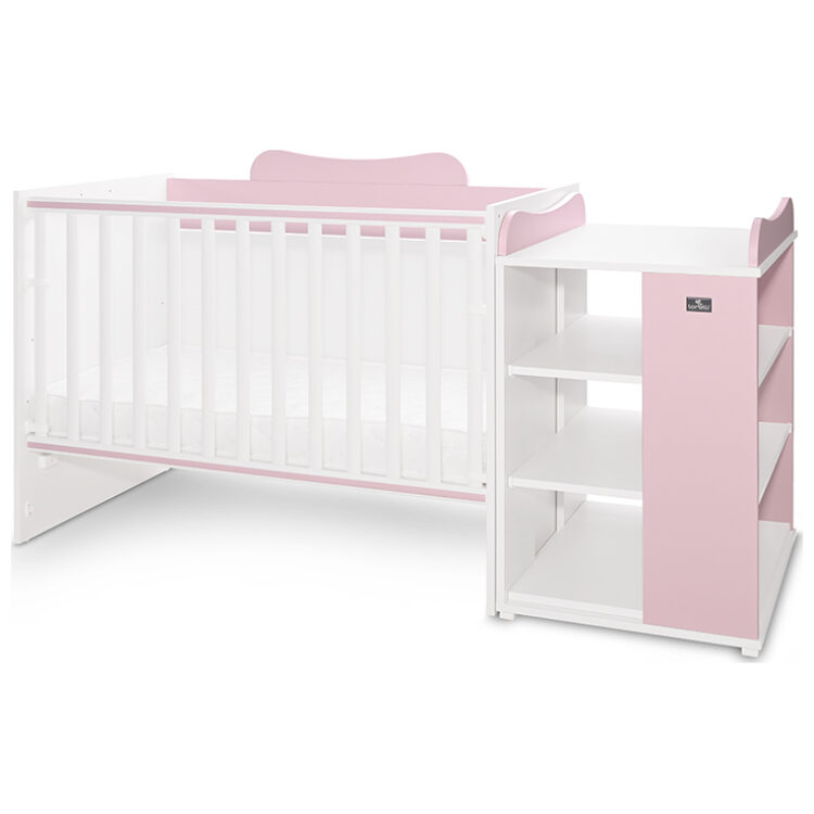 Κρεβάτι πολυμορφικό Lorelli Multi White+Orchid Pink 10150570038A