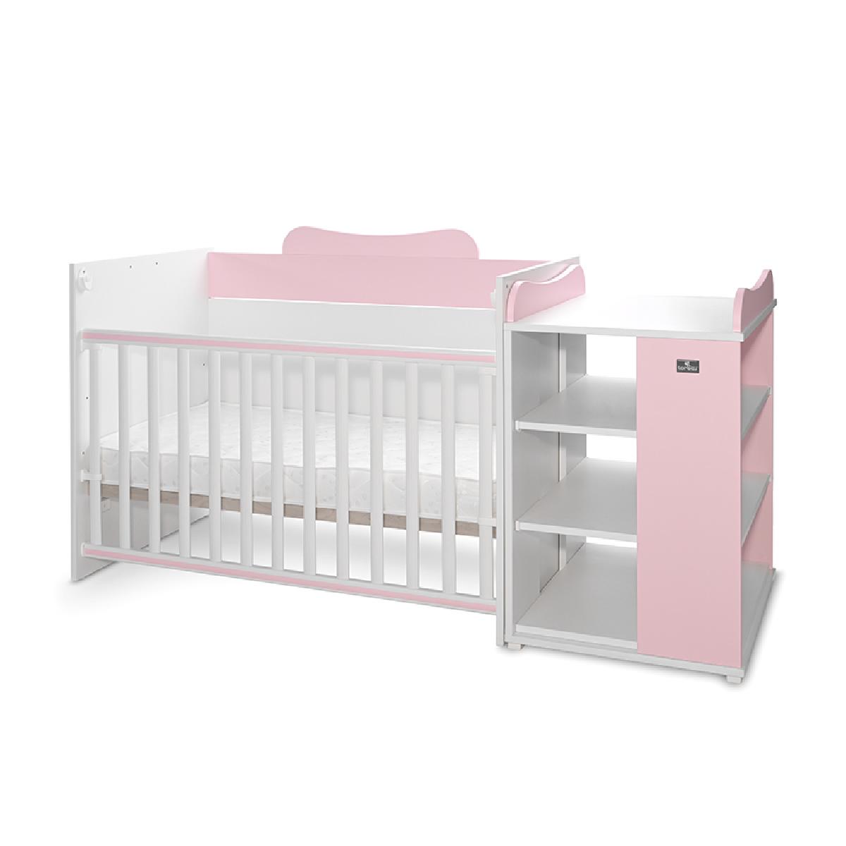 Κρεβάτι πολυμορφικό Lorelli Multi White+Orchid Pink 10150570038A - Image 3